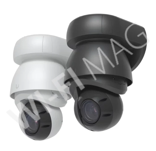 Ubiquiti UniFi AI PTZ Industrial Camera Black, 8 Мп уличная PoE++ с 22-кратным зумом и ночным видением черная IP-видеокамера