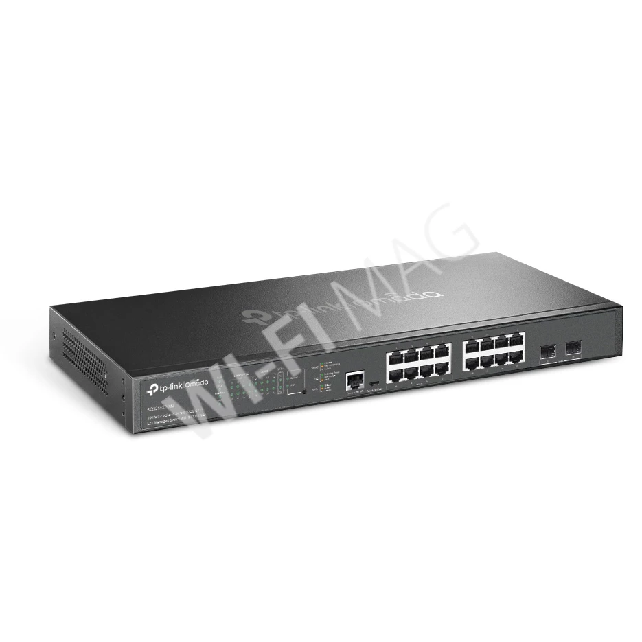 TP-Link SG3218XP-M2, Omada с 16 портами 2,5 Гбит/с и 2 SFP+ управляемый коммутатор