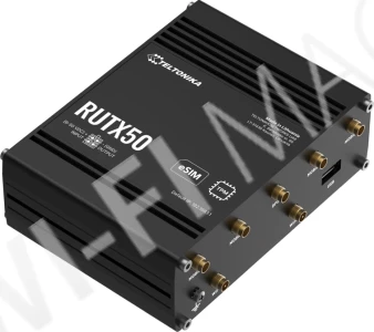 Teltonika RUTX50 Industrial 5G Router 2 SIM, промышленный сотовый маршрутизатор Wi-Fi 5