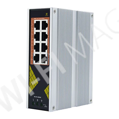 Conexpro GNT-IG1008GP-AC, промышленный с 8 PoE (1 Гбит/с) портами неуправляемый коммутатор