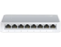 TP-Link TL-SF1008D, 8-портовый 10/100 Мбит/с неуправляемый коммутатор