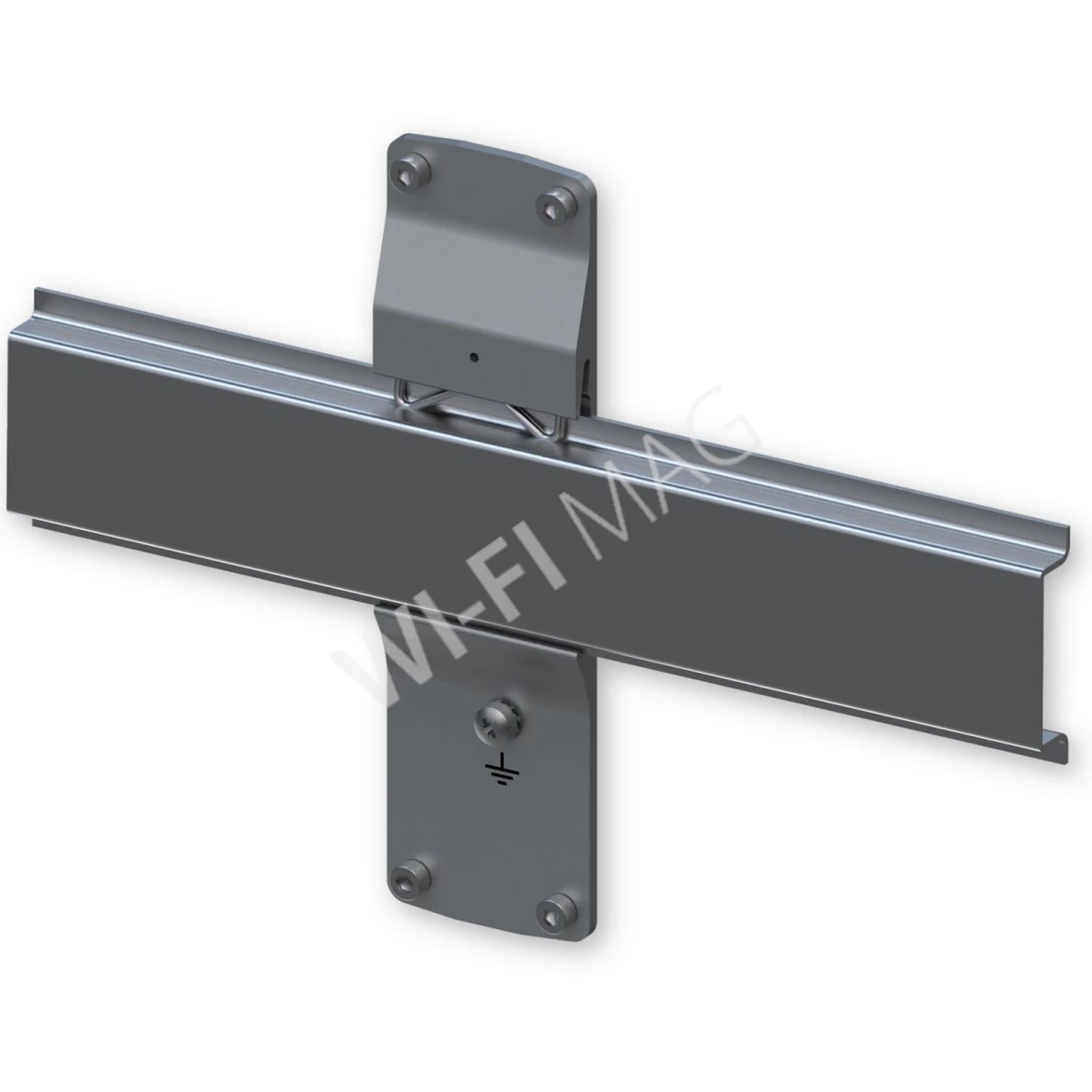 Teltonika Rear panel with DIN Rail holder (PR5MEC24) задняя панель с держателем DIN-рейки для коммутаторов TSW100 и TSW101