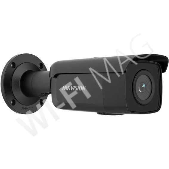 Hikvision DS-2CD2T86G2-4I(BLACK)(4mm)(C) IP-видеокамера 8 Мп уличная цилиндрическая