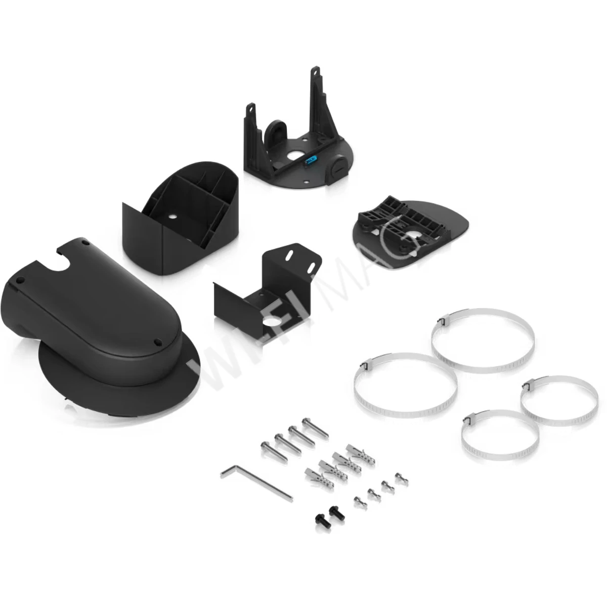 Ubiquiti AI Multi Sensor 4 Camera Arm Mount Black, черный кронштейн для крепления на стену/угол/столб камер UVC-AI-MS-4