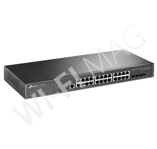 TP-Link TL-SG3428X, JetStream с 24 портами 1 Гбит/с RJ45 и 4 SFP+ коммутатор