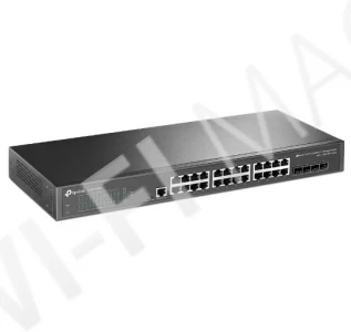 TP-Link TL-SG3428X, JetStream с 24 портами 1 Гбит/с RJ45 и 4 SFP+ коммутатор