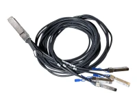 DAC - кабель Mikrotik QSFP56 200G to 4xSFP56 200 Gbps DAC kabel, соединительный DAC-кабель (длина 3 м)