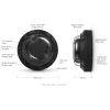 Ubiquiti UniFi AI Multi Sensor 4 Camera Black, 32 Мп черная уличная PoE++ с 4-мя объективами и 2,33-кратным зумом IP-видеокамера