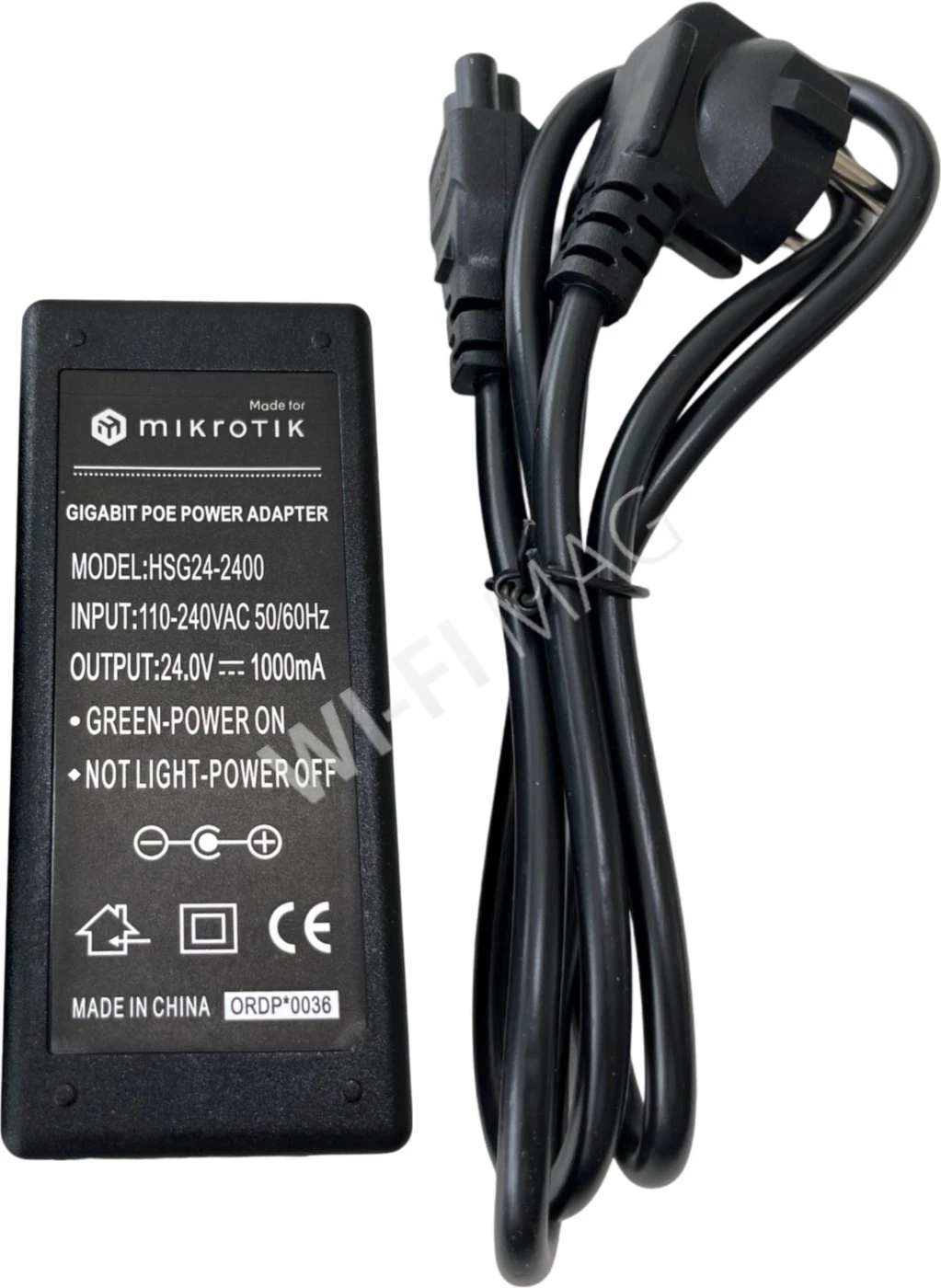 Conexpro HSG24-2400, пассивный гигабитный PoE-адаптер 24В, 1А, 24Вт