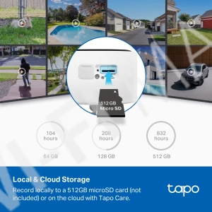 TP-Link Tapo C400, 2Мп умная беспроводная уличная с питанием от аккумулятора 5200 мАч Wi‑Fi-камера