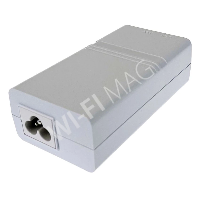 Блок питания MAXPI30W, 802.3af/at, 55V, 0.58A (30W) Gigabit PoE Injector инжектор питания, белый