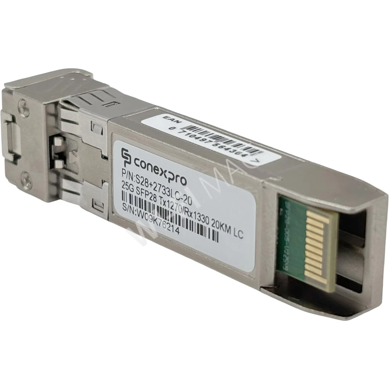 Conexpro S28+2733LC-20 модуль SFP28 Single Mode, 25 Гбит/с, 1xLC, WDM/BiDi, 20 км (Tx=1270/Rx=1330) DDM
