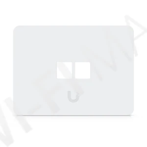 Ubiquiti Horizontal 2-Port Paintable Keystone Wall Plate (4-pack) горизонтальные панели с 2-мя слотами Keystone (4 штуки)