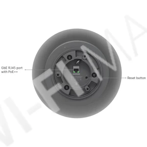 Ubiquiti UniFi AI PTZ Precision Camera Black, 8 Мп уличная PoE++ с 31-кратным зумом и технологией LiDAR черная IP-видеокамера