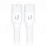 Ubiquiti UISP Power TransPort Cable (0.5 м) кабель питания белый