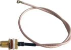 Пигтейл UFL/SMA Female, с силиконовым кольцом, кабель RG178, длина 15 cм
