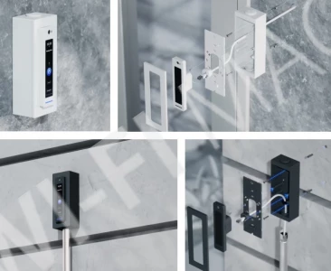 Ubiquiti UniFi Access Reader Pro Junction Box White, белая распределительная коробка для видеодомофонов UA-G2-Pro и UVC-G4 Doorbell Pro PoE Kit