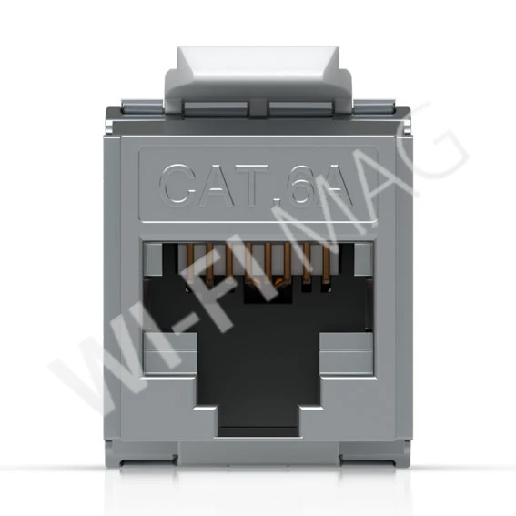 Ubiquiti UniFi Cat6A Keystone Jack, коннекторы Cat6A 12 шт.