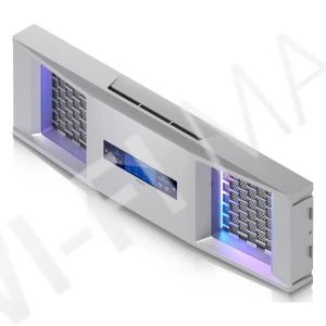 Ubiquiti UniFi 3U Bezel, защитная лицевая панель с подсветкой и дисплеем для ENAS, ENVR