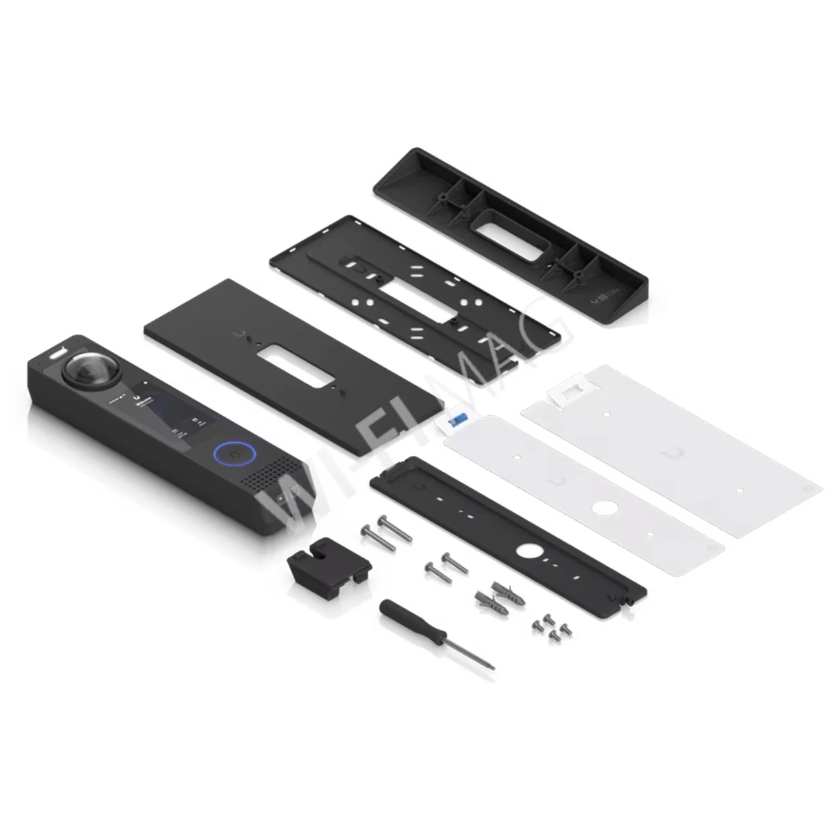 Ubiquiti UniFi Access & Protect G6 Pro Entry, видеодомофон с 2-мя камерами, дисплеем и NFC/Bluetooth считывателем