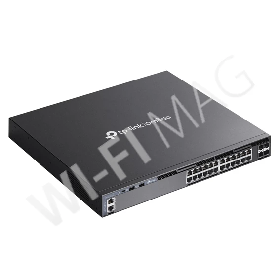TP-Link SG6428X, 24-порта 1 Гбит/с и 4 порта SFP+ стекируемый управляемый коммутатор Omada