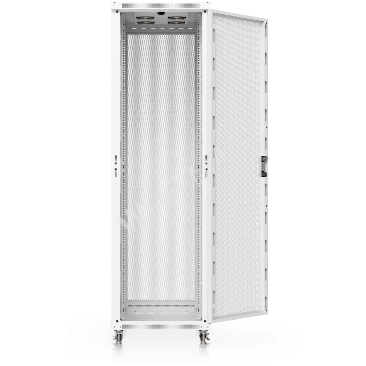 Ubiquiti 42U Rack Cabinet Perforated Front Door (1000 мм) напольная стойка 42U с 4-мя вентиляторами и перфорированными дверцами