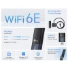 TP-Link Archer TXE50UH AXE3000, трёхдиапазонный Wi-Fi 6E USB-адаптер 3.0