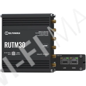 Teltonika RUTM30, двухдиапазонный компактный маршрутизатор 5G c 2-мя SIM-картами и eSIM
