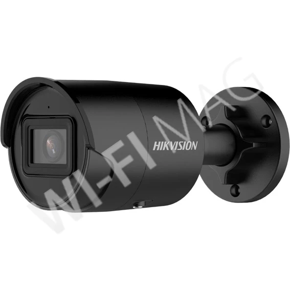 Hikvision DS-2CD2083G2-IU(BLACK)(2.8mm) 8 Мп уличная цилиндрическая  IP-видеокамера