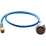 Conexpro flexi pigtail, 50cm, RG402, N male - RSMA male синий