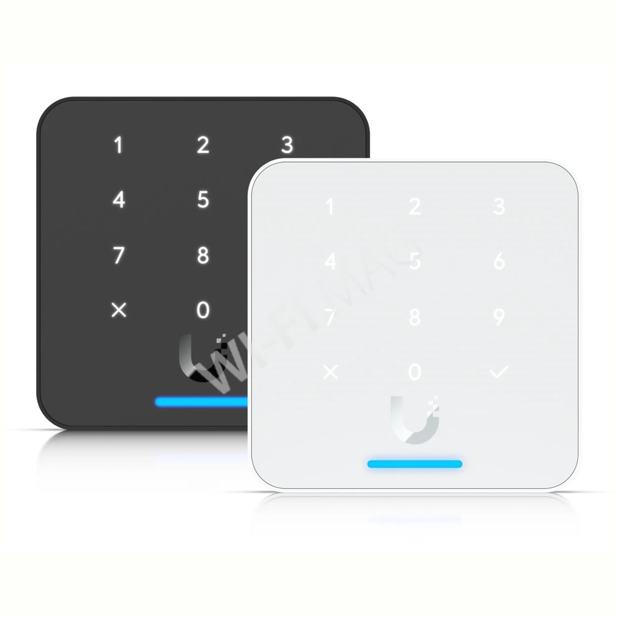 Ubiquiti UniFi Access G3 Reader Flex White, белый NFC/Bluetooth считыватель с клавиатурой и с Apple Touch Pass