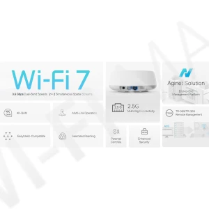 TP-Link HB210 Pro BE3600 (1-pack), двухдиапазонный Mesh-модуль Wi-Fi 7 (1 устройство)