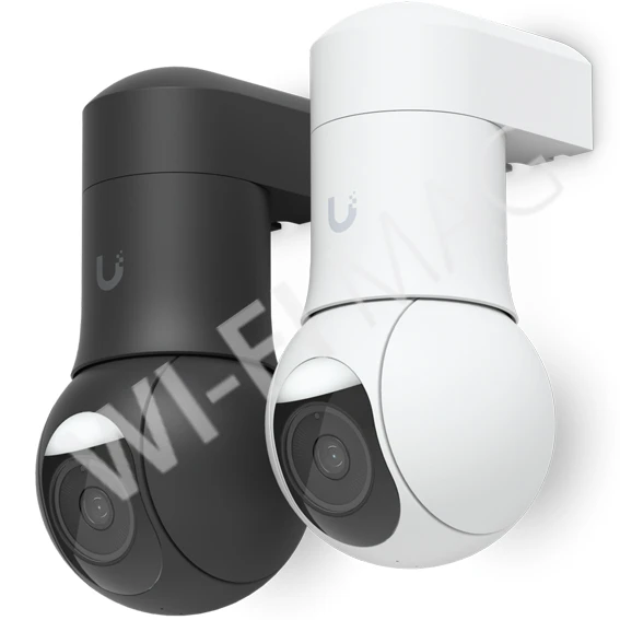 Ubiquiti UniFi G5 PTZ Camera, 5 Мп уличная с цветным ночным видением и микрофоном IP-видеокамера PoE+, черная
