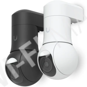 Ubiquiti UniFi G5 PTZ Camera, 5 Мп уличная с цветным ночным видением и микрофоном IP-видеокамера PoE+, черная