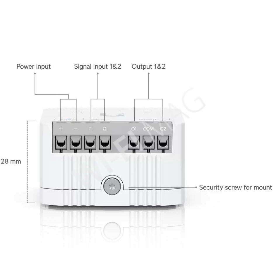 Ubiquiti UniFi Protect SuperLink Relay, реле для управления и интеграции устройств/датчиков сторонних производителей