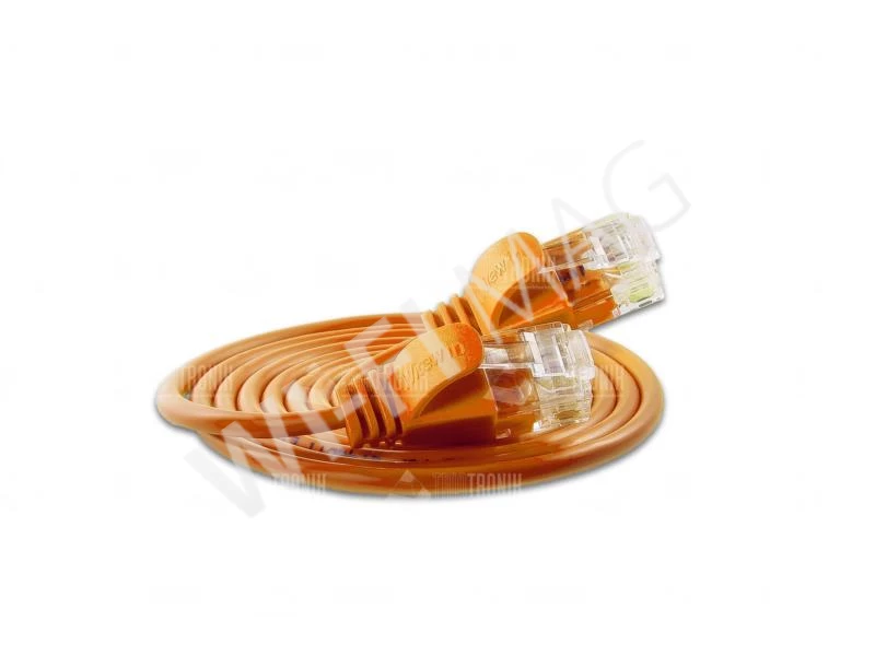 Кабель Wirewin SLIM LIGHT UTP Cat.6, 5.0 м оранжевый