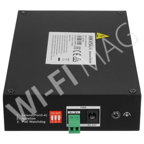 Hikvision DS-3T0306HP-E/HS, неуправляемый коммутатор Hi-PoE