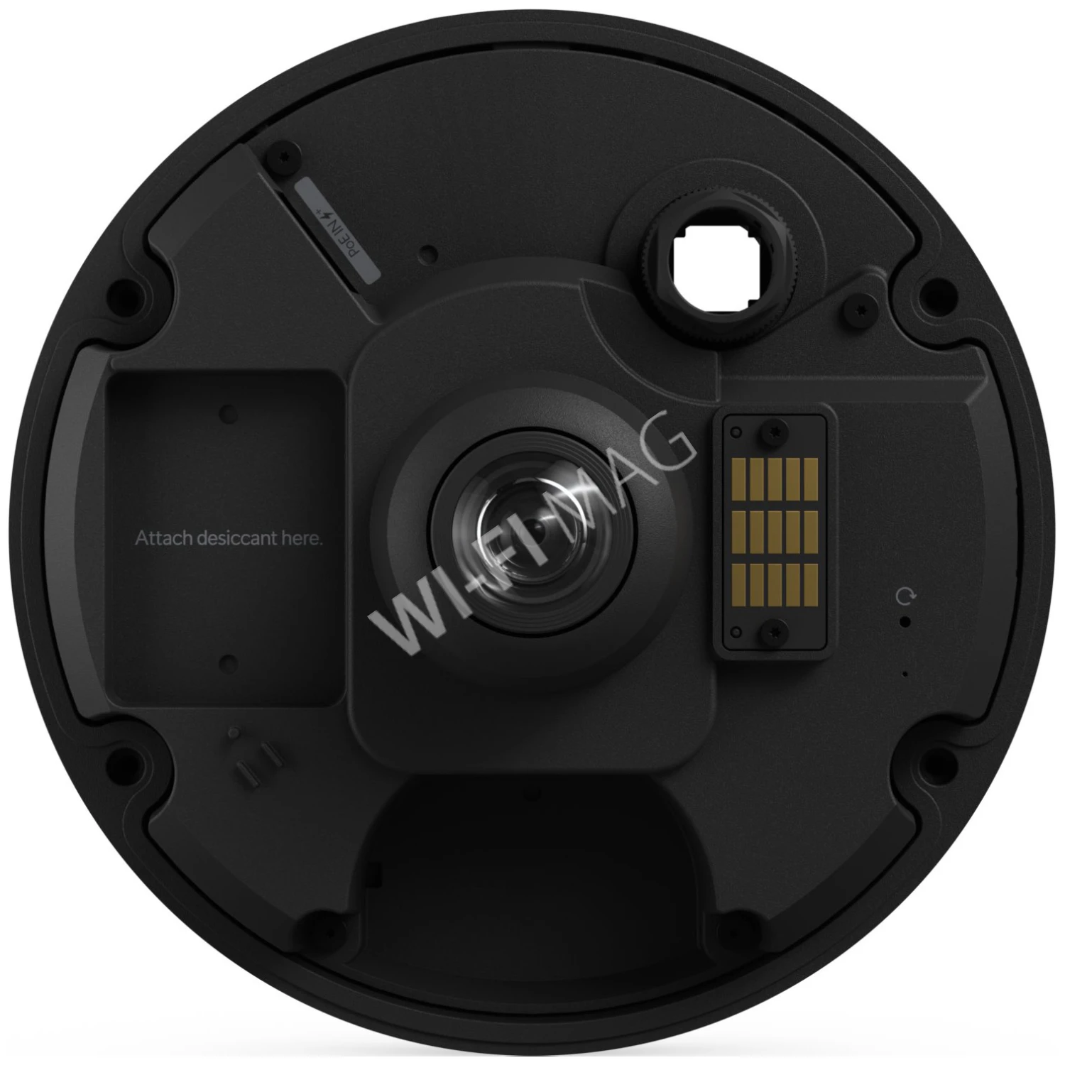 Ubiquiti UniFi G6 Pro 360 Flush Mount Camera Fisheye Black, 12 Мп уличная PoE+ c панорамным охватом 360° черная IP-видеокамера