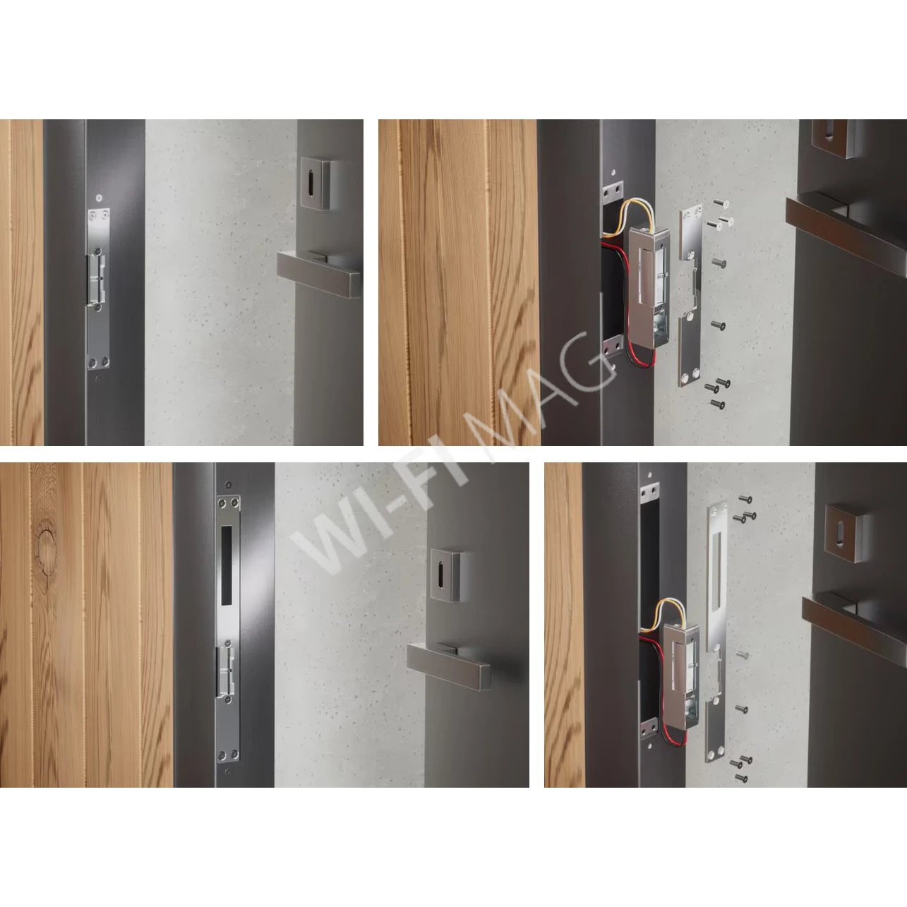 Ubiquiti UniFi Access Fail-Safe Strike Lock 8mm, электрический замок с защелкой