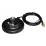 Alfa Magnetic Base ARS-AS01 магнитное основание для антенн с коннектором RP-SMA, кабель RP-SMA male 1 м.