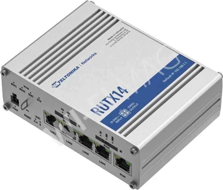 Teltonika RUTX14 WiFi LTE Cat12 Router, электронное устройство