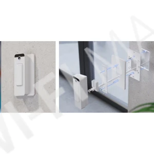 Ubiquiti Doorbell Lite Gang Box Mounting Plate White, белая монтажная пластина для видеодомофона UVC-Doorbell-Lite