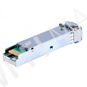 Max Link 1.25G SFP industrial optical module, SM, 1310nm, 20km, 2xLC connector, DDM, оптический модуль