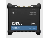 3G, 4G (LTE), 5G Teltonika RUT976 RedCAP 5G Router 2 SIM+eSIM, промышленный 5G маршрутизатор Wi-Fi 4