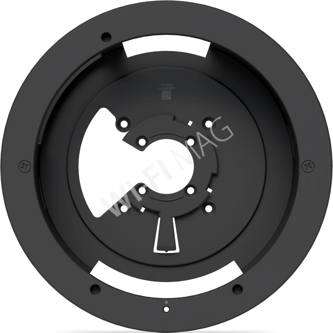 Ubiquiti UniFi G6 Pro 360 Flush Mount Black, черное крепление для скрытого монтажа камер UVC-G6-Pro-360 в стену/потолок
