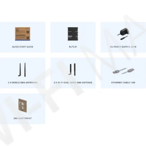 Teltonika RUTC41, двухдиапазонный промышленный маршрутизатор 4G Wi-Fi 6