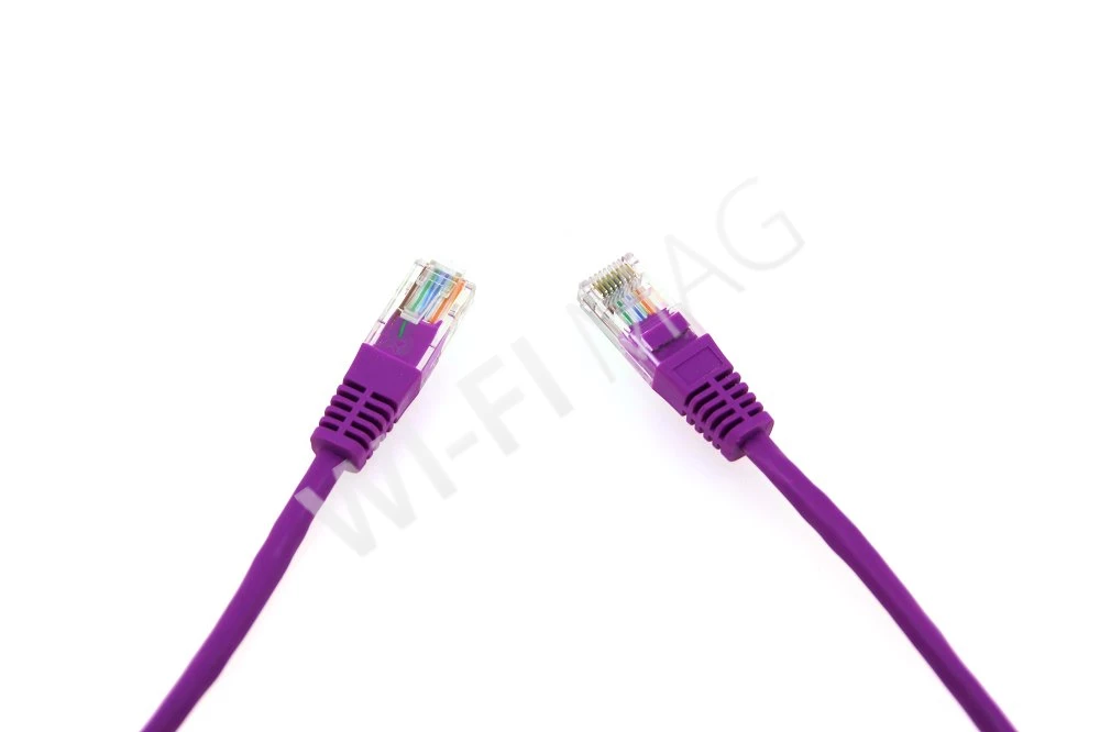 Кабель патч-корд Masterlan patch cable UTP, Cat5e, 1 м, неэкранированный, фиолетовый