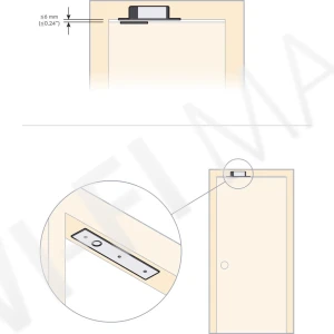 Ubiquiti UniFi Access Fail-Safe Bolt Lock, электрический замок с защелкой с функцией аварийного открытия