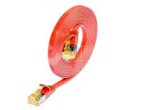 Кабель Wirewin SLIM STP Cat.6A, 0.25 м красный