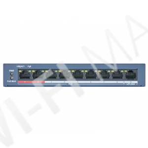 Hikvision DS-3E0109P-E/M(B), неуправляемый коммутатор PoE